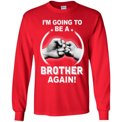 I'm Going To Be A Brother Again New Brother Youth-Youth Shirt-Youth Long Sleeve T-Shirt-Red