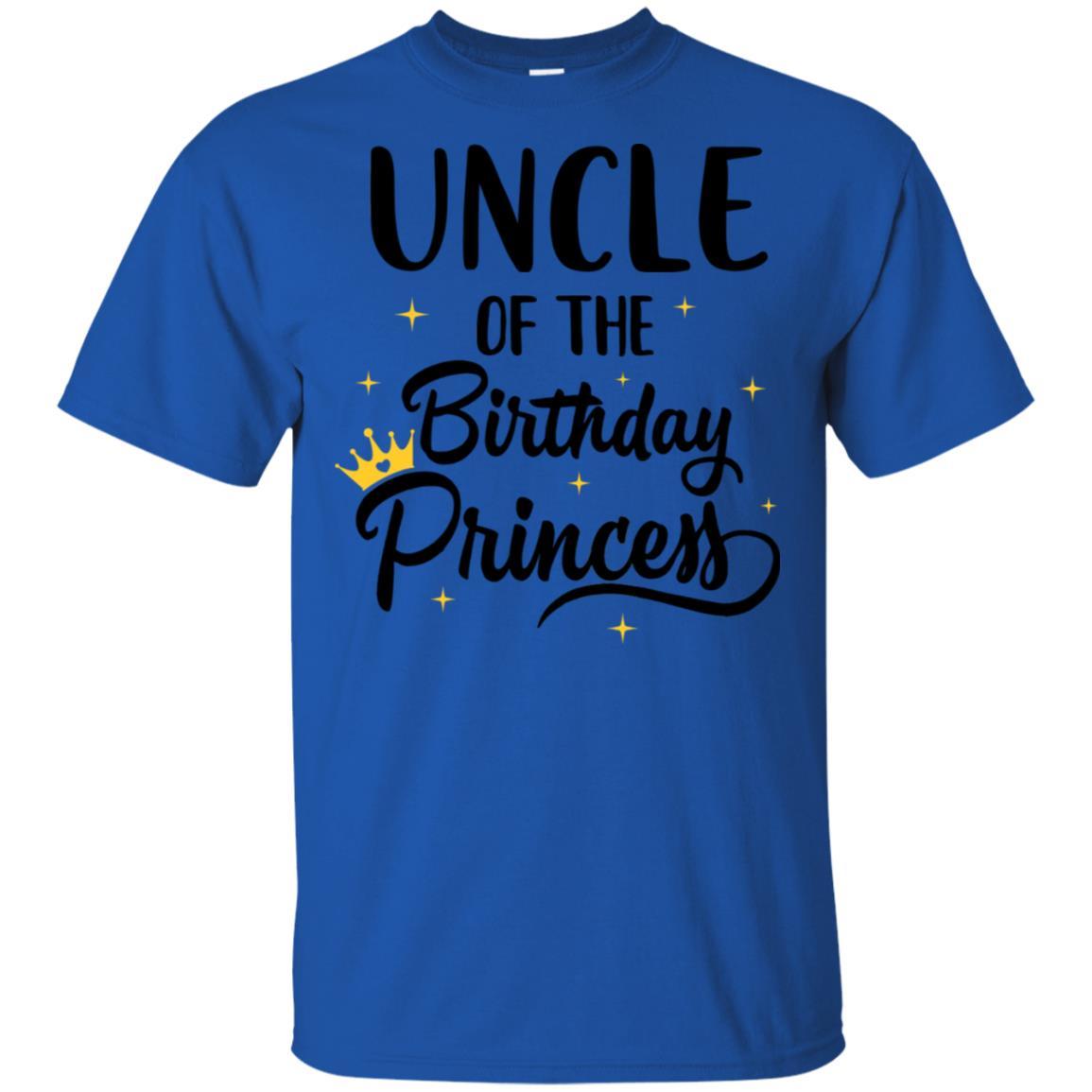 Uncle Of The Birthday Princess Matching Family Party-T-Shirt & Hoodie-Classic T-Shirt-Royal