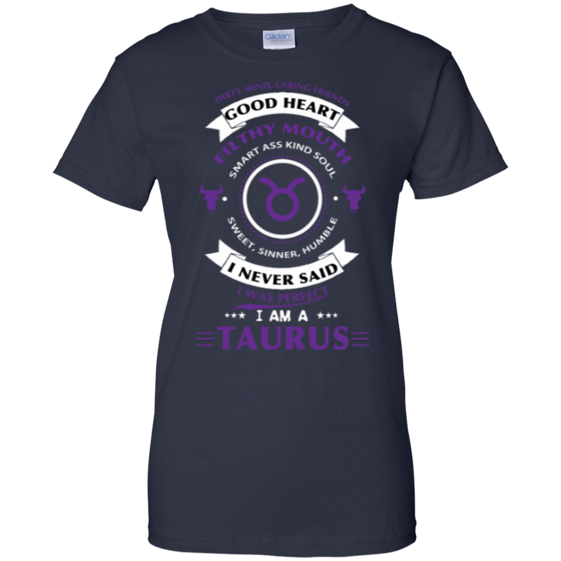 I'm A Taurus-T-Shirt & Hoodie-Women's T-Shirt-Navy