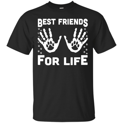 Funny Cat Best Friends For Life-T-Shirt & Hoodie-Classic T-Shirt-Black