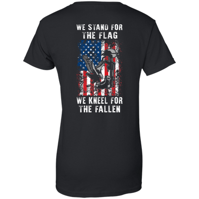 We Stand For The Flag-T-Shirt & Hoodie-Women's T-Shirt-Black