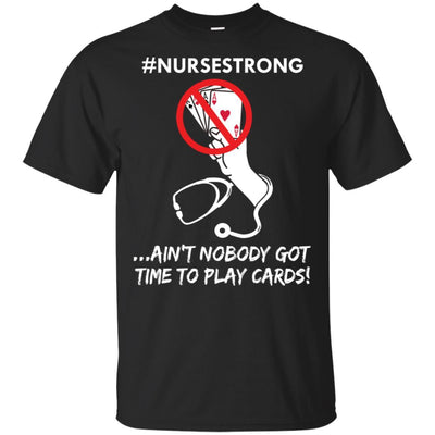 Playing Cards Shuffle Up And Deal Poker Funny Nurse-T-Shirt & Hoodie-Classic T-Shirt-Black