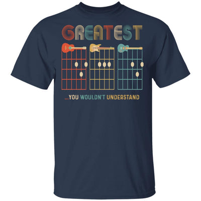 Worlds Greatest Guitar Dad You Wouldnt Understand-T-Shirt & Hoodie-Classic T-Shirt-Navy