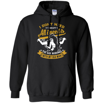 I Don't Need Therapy-T-Shirt & Hoodie-Pullover Hoodie-Black