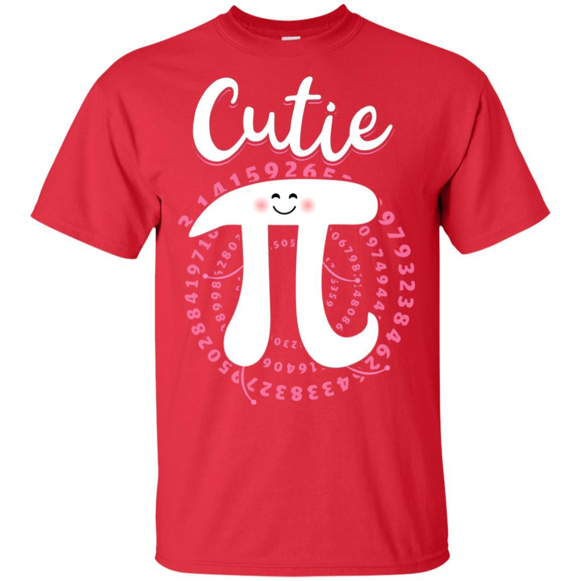 Cutie Pi Cute Math Pi Day Gifts-T-Shirt & Hoodie-Classic T-Shirt-Red