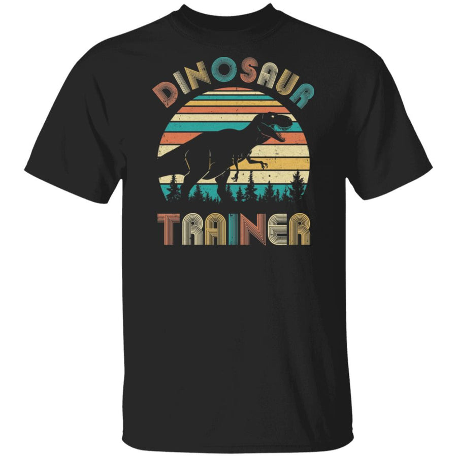 Dinosaur Trainer Halloween Vintage Costume For Adults Kids-T-Shirt & Hoodie-Classic T-Shirt-Black