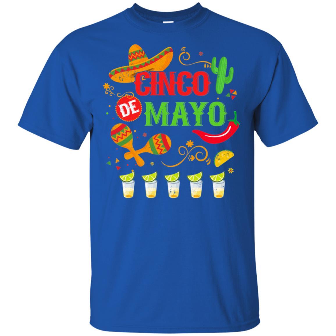 Mexico Fiesta Cinco De Mayo Costume Gifts-T-Shirt & Hoodie-Classic T-Shirt-Royal