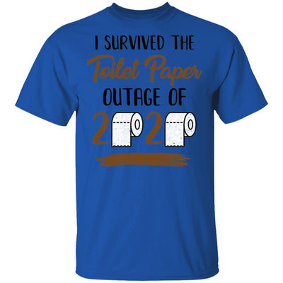 I Survived The Toilet Paper Outage-T-Shirt & Tank Top-Classic T-Shirt-Royal