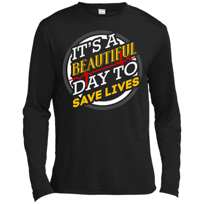 Its A Beautiful Day-T-Shirt & Hoodie-Long Sleeve T-Shirt-Black