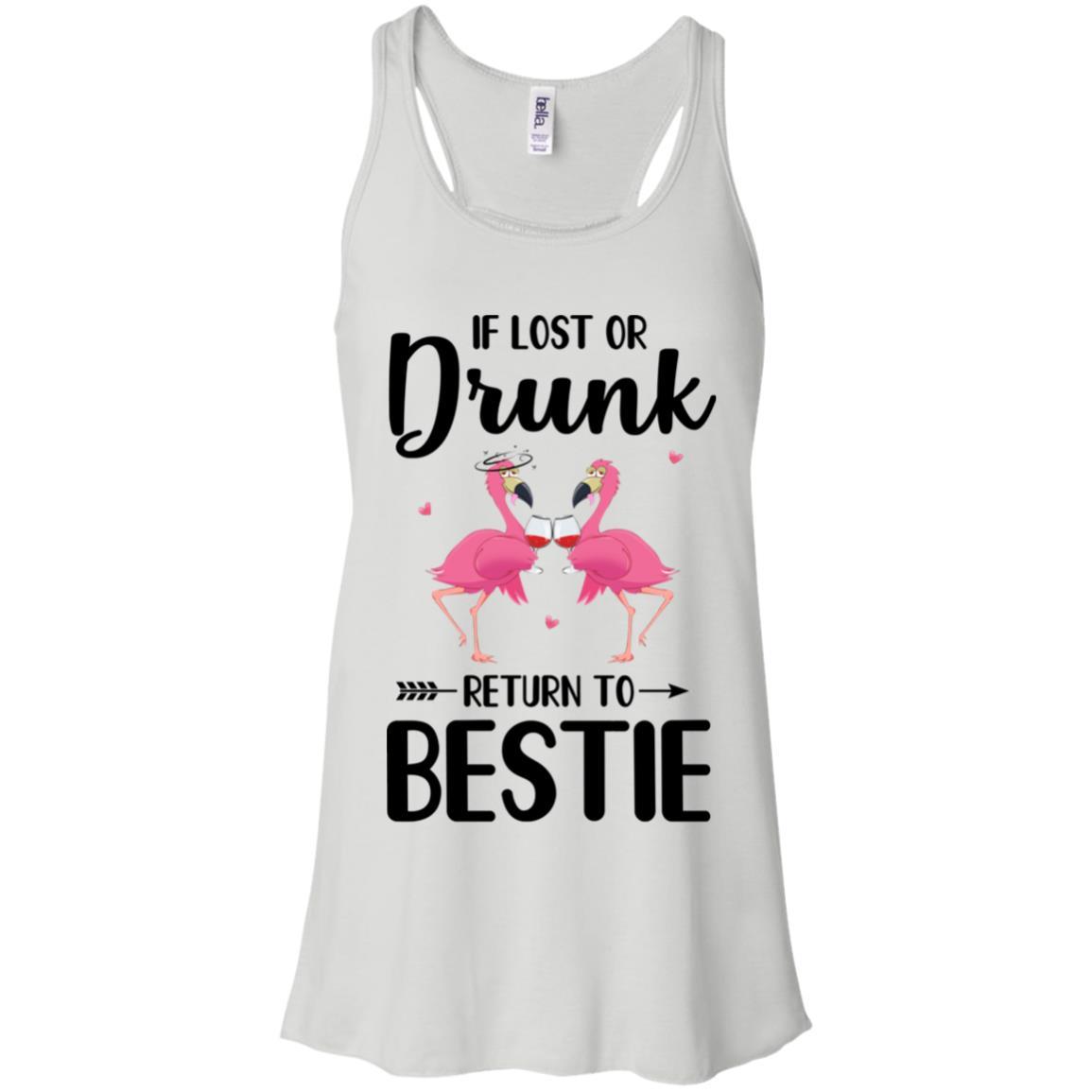 If Lost Or Drunk Please Return To My Bestie Couple Flamingo