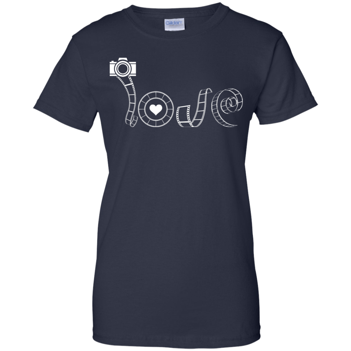 Love Photography-T-Shirt & Hoodie-Women's T-Shirt-Navy