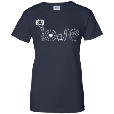 Love Photography-T-Shirt & Hoodie-Women's T-Shirt-Navy