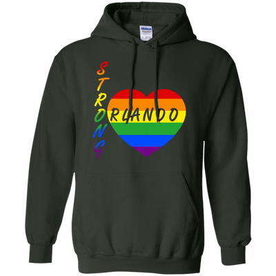 Strong Orlando-T-Shirt & Hoodie-Pullover Hoodie-Forest Green