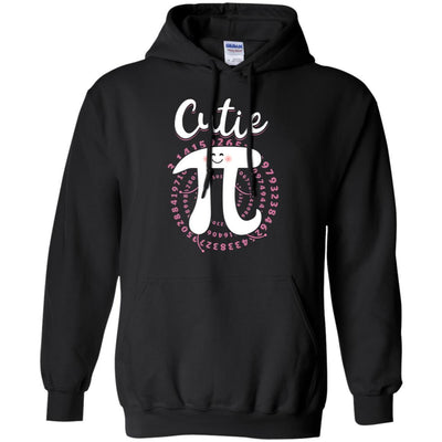 Cutie Pi Cute Math Pi Day Gifts-T-Shirt & Hoodie-Pullover Hoodie-Black