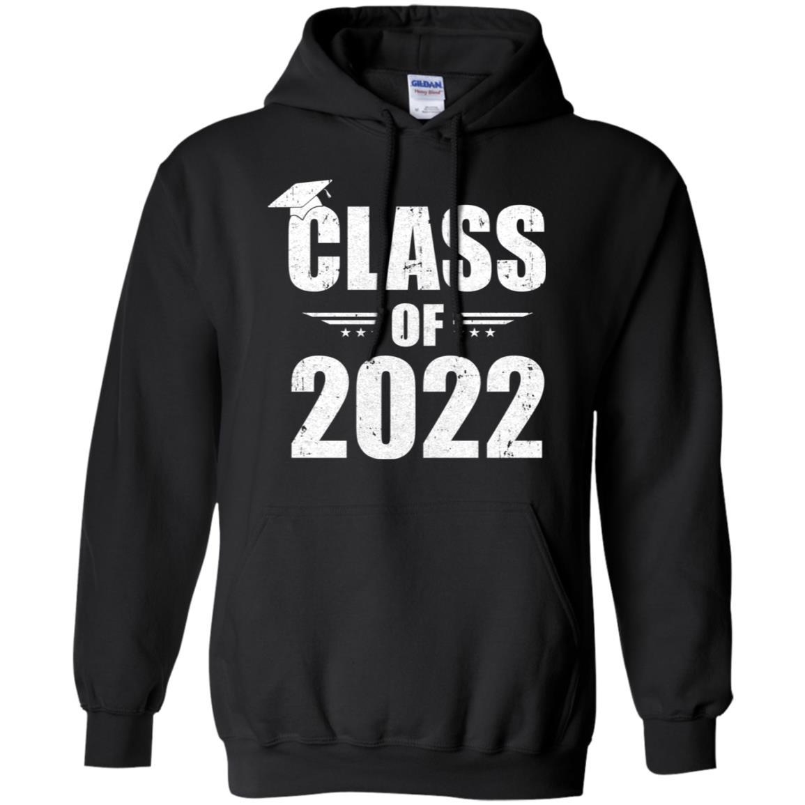 Class Of 2022 Grow With Me Graduation Year-T-Shirt & Hoodie-Pullover Hoodie-Black