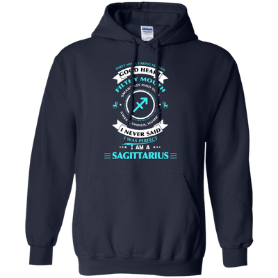 I'm A Sagittarius-T-Shirt & Hoodie-Pullover Hoodie-Navy