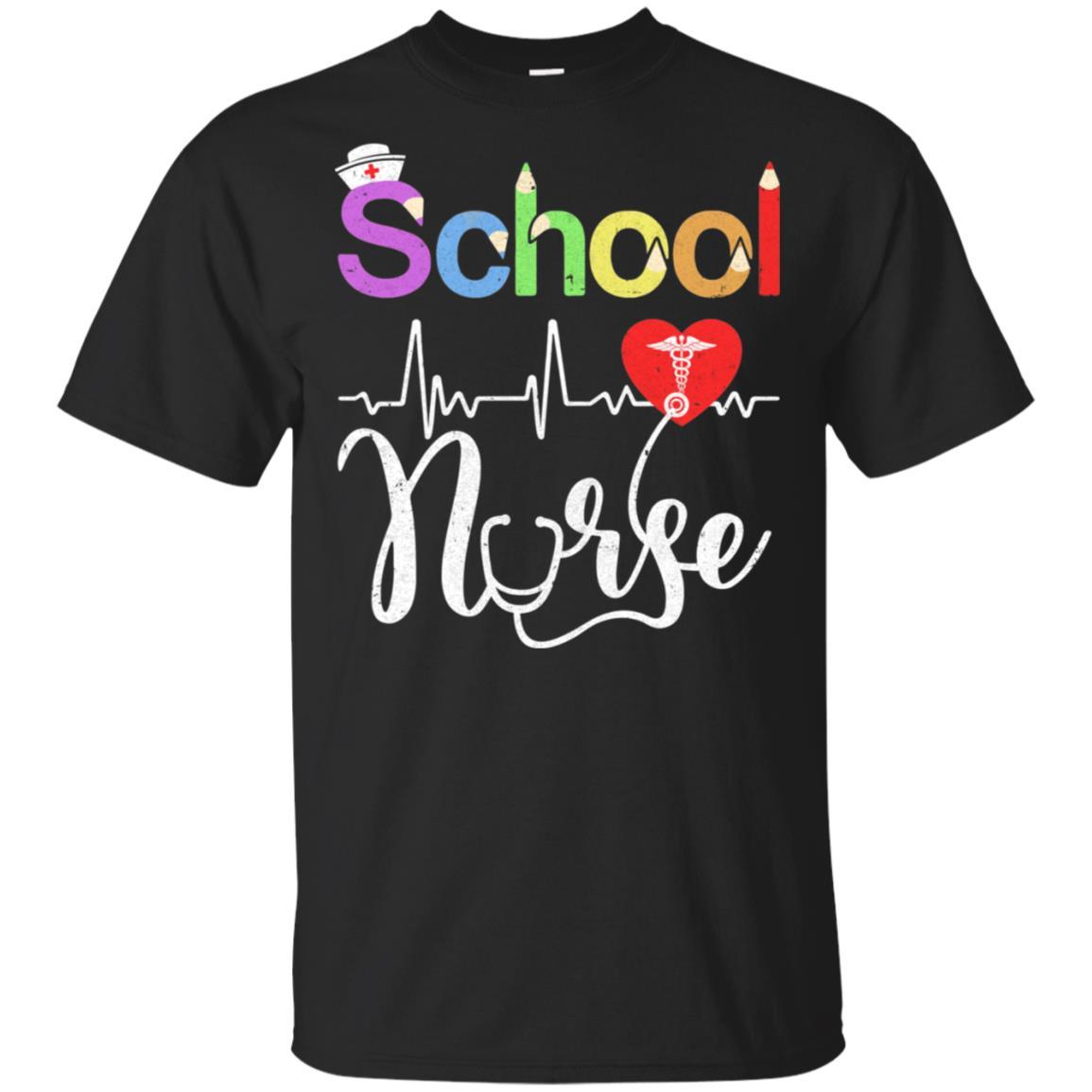 Funny Elementary And Middle School Nurse Gifts-T-Shirt & Hoodie-Classic T-Shirt-Black