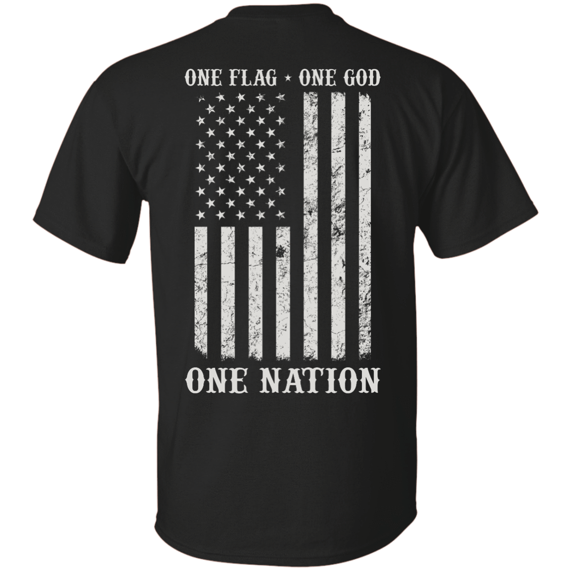 One Flag One God One Nation-T-Shirt & Hoodie-Classic T-Shirt-Black