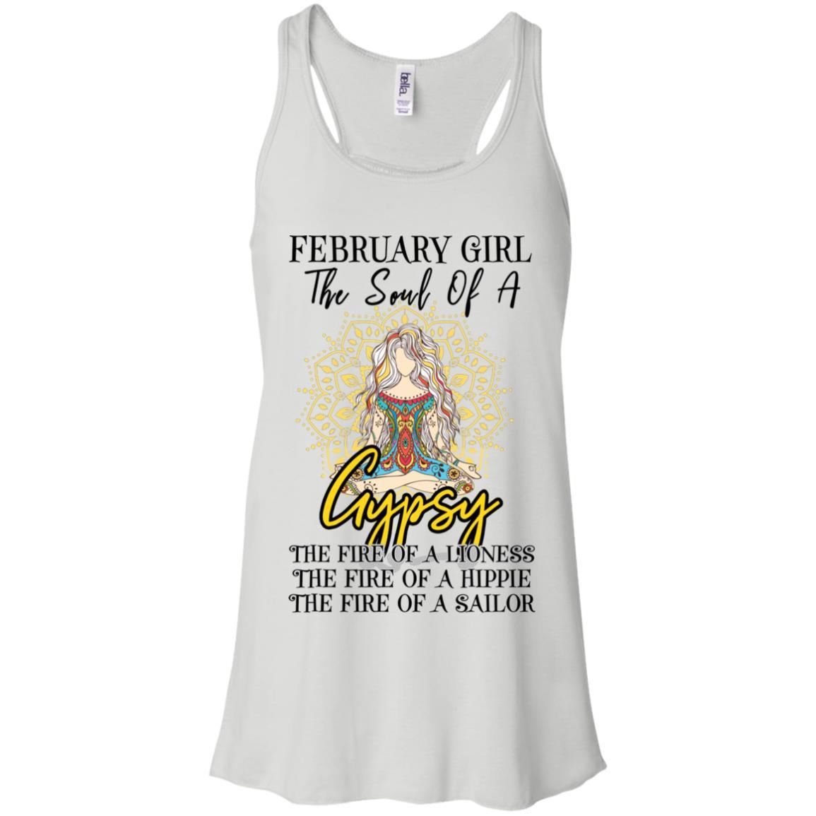 February Girl The Soul Of A Gypsy Funny Birthday Gift