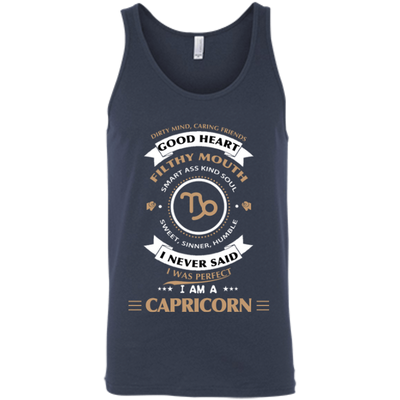 I'm A Capricorn-T-Shirt & Hoodie-Unisex Tank-Navy
