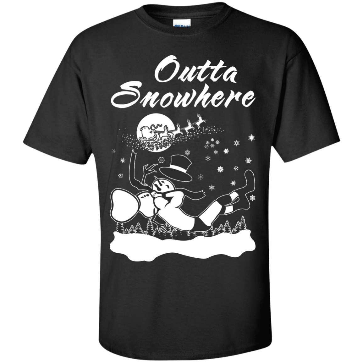 Outta Snowhere-T-Shirt & Hoodie-Classic T-Shirt-Black