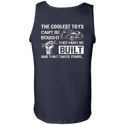 Coolest Toys Can't Be Bought They Must Be Built-T-Shirt & Hoodie-Unisex Tank-Navy
