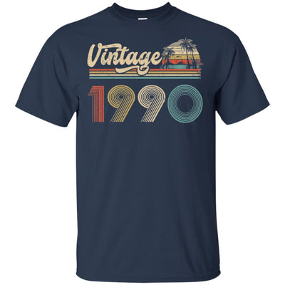 31th Birthday Gift Vintage 1990 Classic-T-Shirt & Hoodie-Classic T-Shirt-Navy