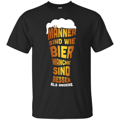 M‚àö¬ßnner Sind Wie Bier Manche Sind Besser Als Andere-T-Shirt & Hoodie-Classic T-Shirt-Black