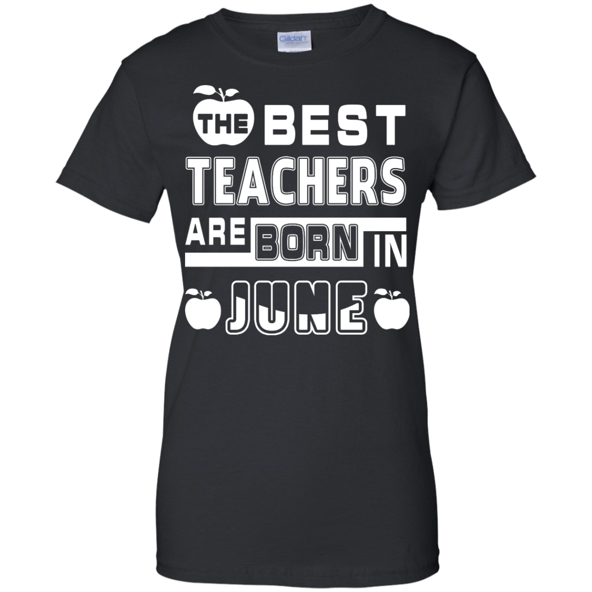 The Best Teachers Are Born In June-T-Shirt & Hoodie-Women's T-Shirt-Black