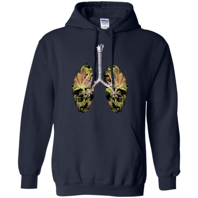 My Weed Lungs-T-Shirt & Hoodie-Pullover Hoodie-Navy