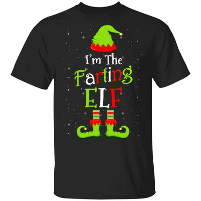 I'm The Farting Elf Family Matching Funny Christmas Group Gift-T-Shirt & Sweatshirt-Classic T-Shirt-Black