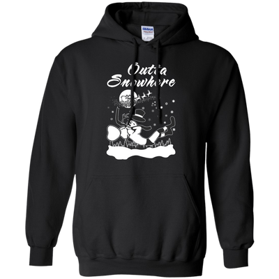 Outta Snowhere-T-Shirt & Hoodie-Pullover Hoodie-Black
