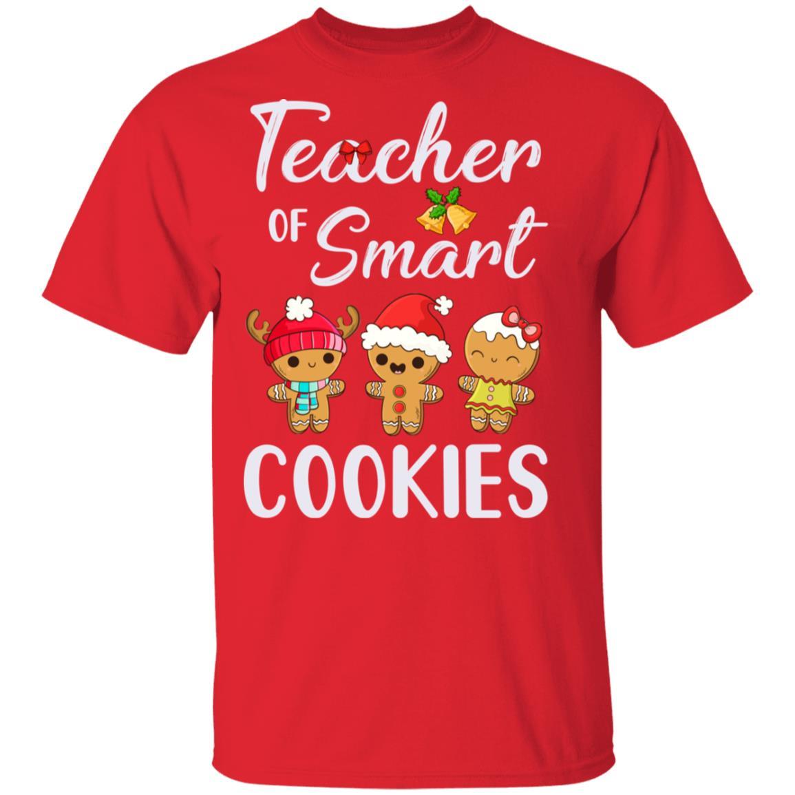 Teacher Of Smart Cookies-T-Shirt & Sweatshirt-Classic T-Shirt-Red