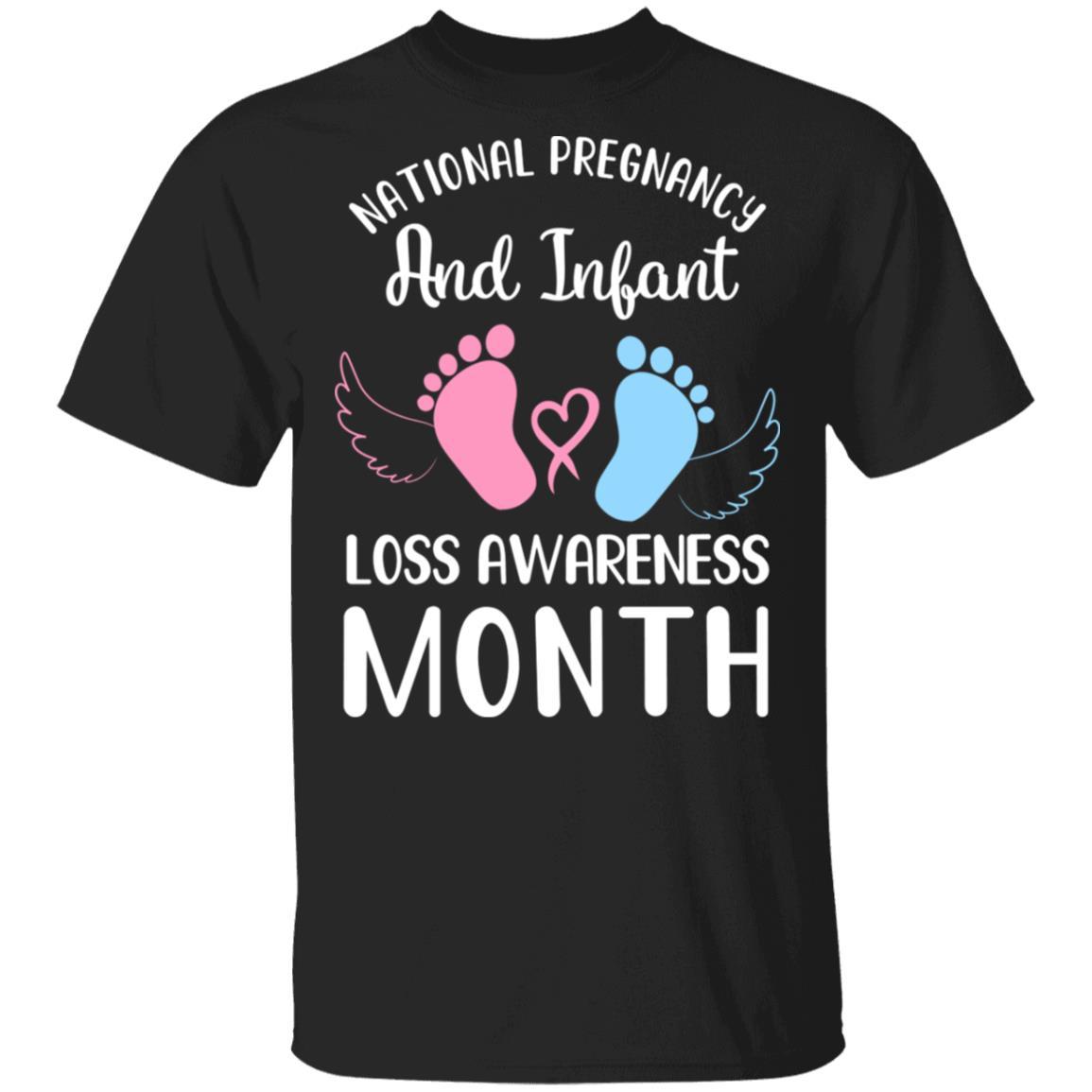 National Pregnancy and Infant Loss Awareness Month-T-Shirt & Hoodie-Classic T-Shirt-Black