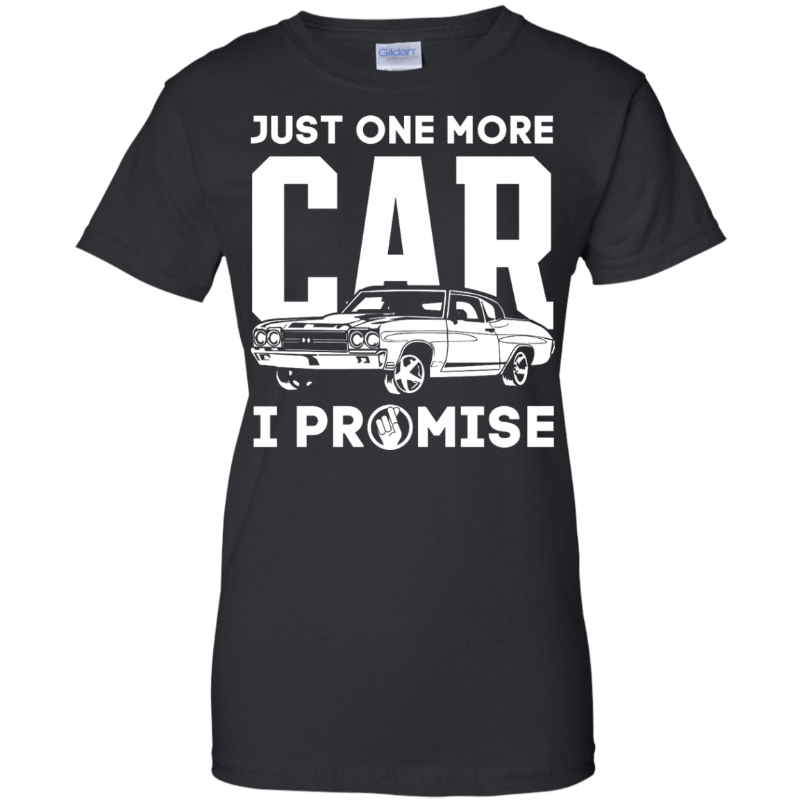 Just One More Car I Promise-T-Shirt & Hoodie-Women's T-Shirt-Black