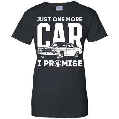 Just One More Car I Promise-T-Shirt & Hoodie-Women's T-Shirt-Black