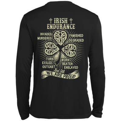 IRISH ENDURANCE-T-Shirt & Hoodie-Long Sleeve T-Shirt-Black