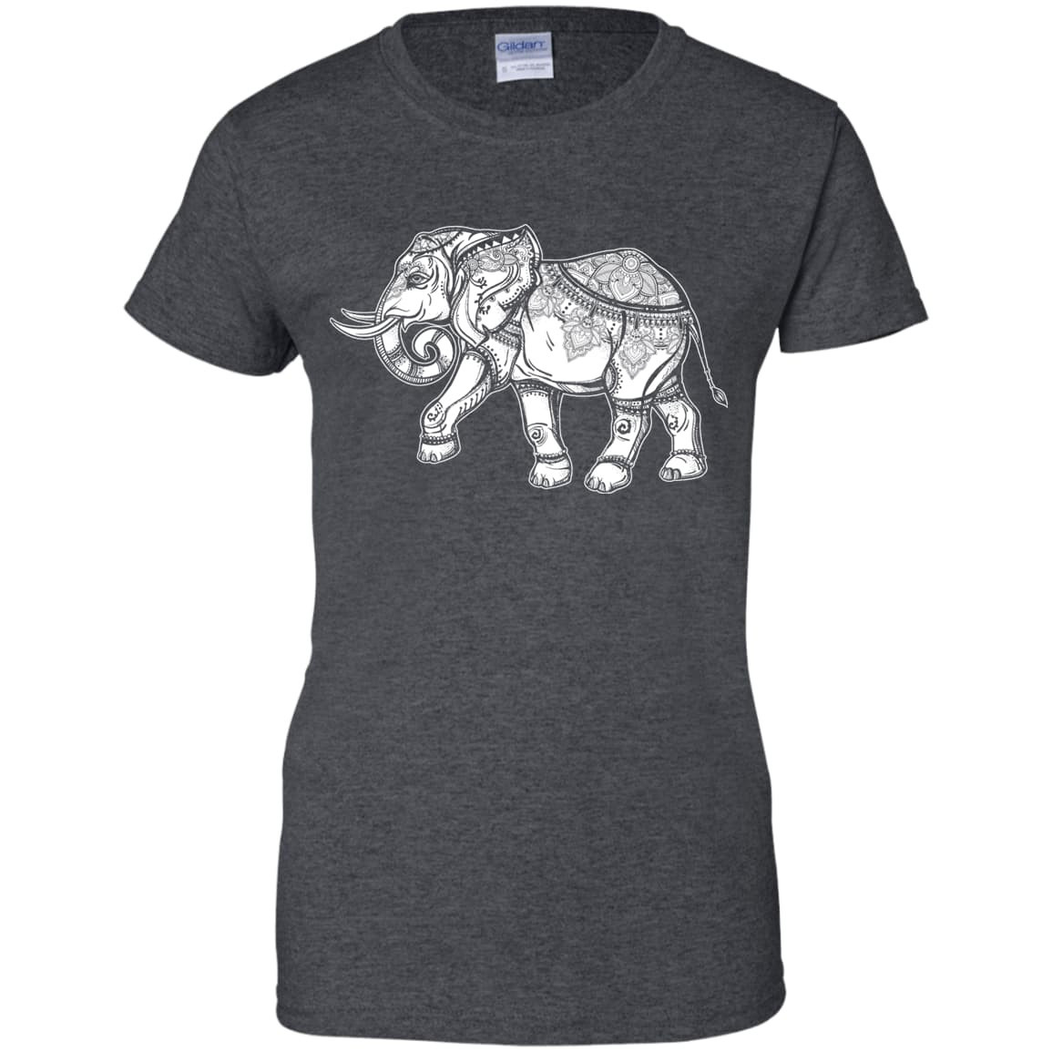 African Elephant Love-T-Shirt & Hoodie-Women's T-Shirt-Dark Heather