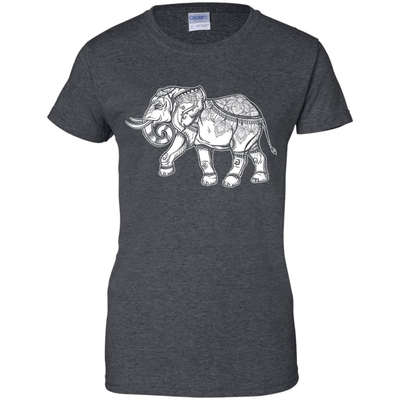 African Elephant Love-T-Shirt & Hoodie-Women's T-Shirt-Dark Heather