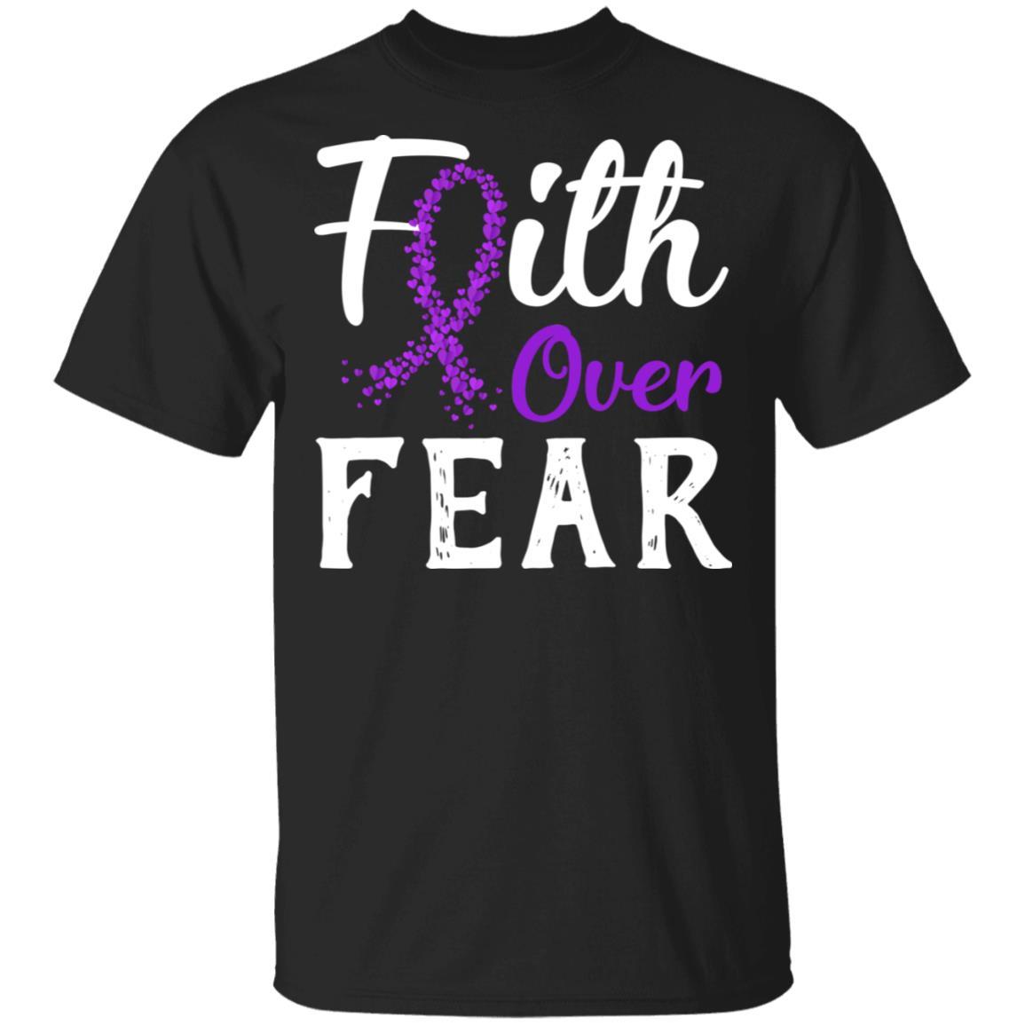Alzheimer's Lupus Awareness Purple Faith Over Fear