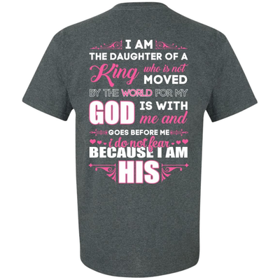 I Am The Daughter Of A King-T-Shirt & Hoodie-Classic T-Shirt-Dark Heather