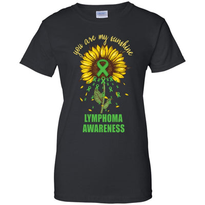 You Are My Sunshine Lymphoma Awareness-T-Shirt & Hoodie-Women's T-Shirt-Black