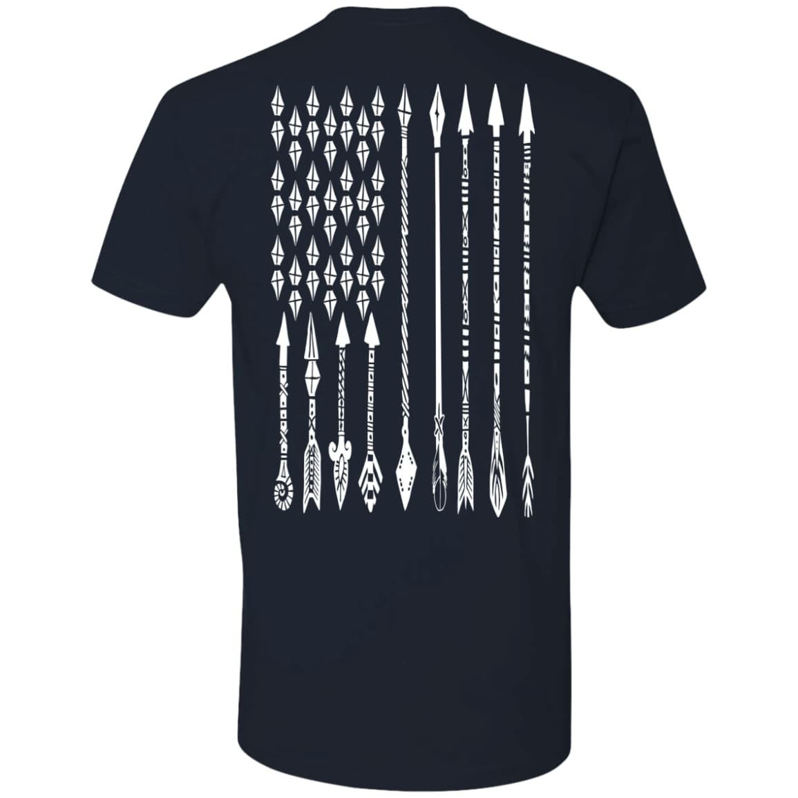 Archery Arrow Flag-T-Shirt & Hoodie-Premium T-Shirt-Midnight Navy