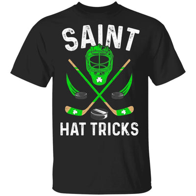 Saint Hat Tricks Leprechaun Lover Hockey St. Patrick's Day-T-Shirt & Hoodie-Classic T-Shirt-Black