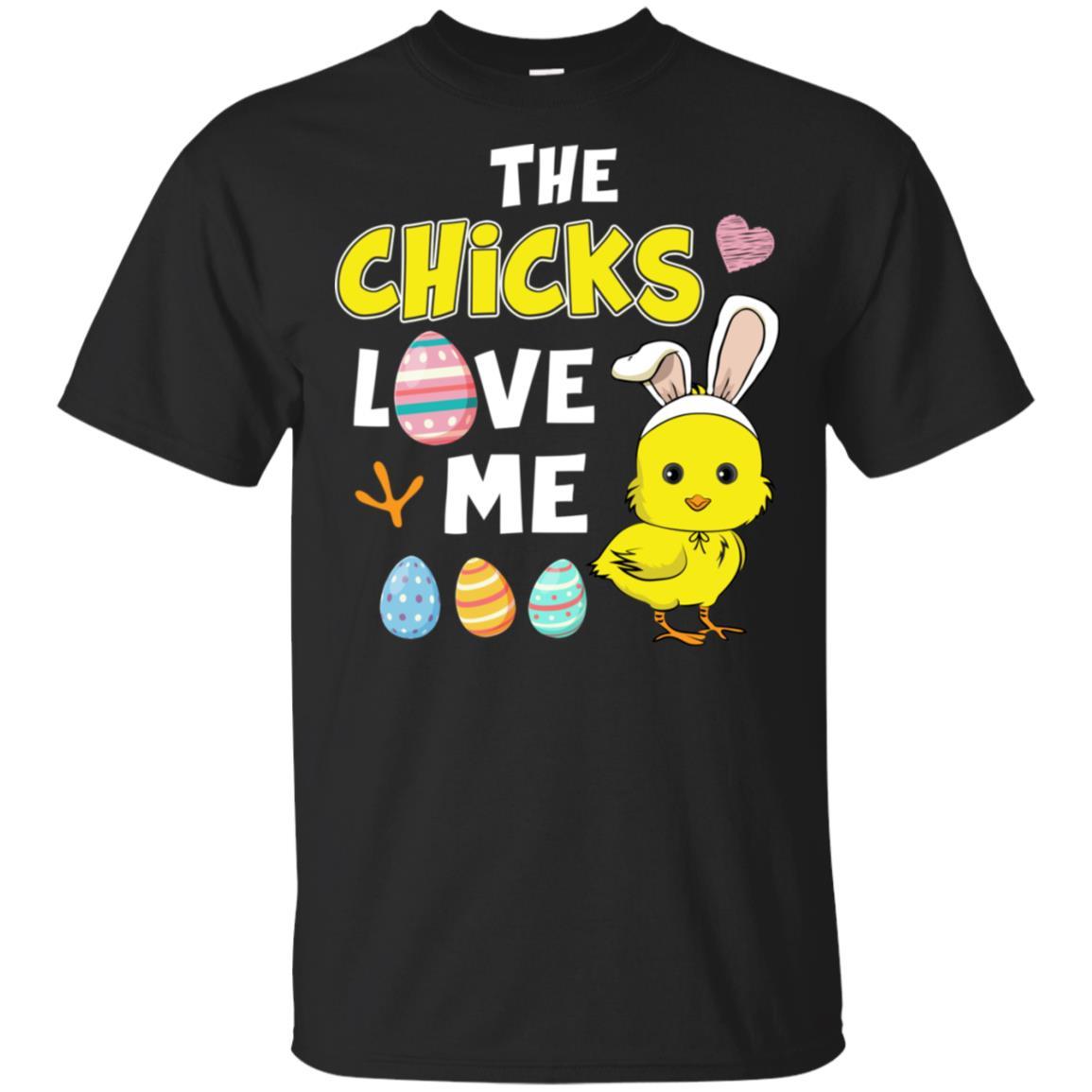 Happy Easter Funny Chick Bunny Ears With Egg