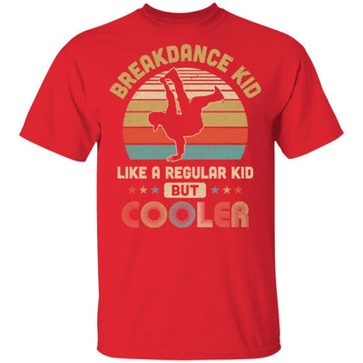 Breakdance Kids Funny Young Breakdancing Gift Breakdancer Youth-Youth Shirt-Youth T-Shirt-Red