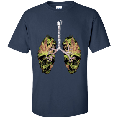 My Weed Lungs-T-Shirt & Hoodie-Classic T-Shirt-Navy