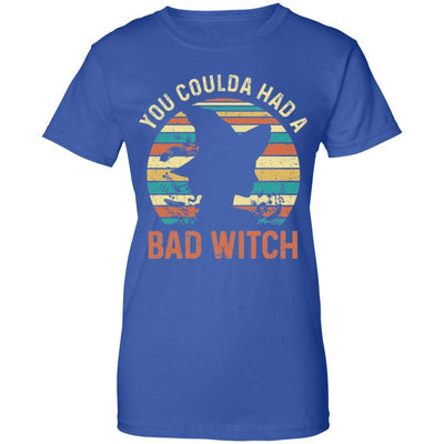 You Coulda Had A Bad Witch Halloween Funny Gift Awesome-T-Shirt & Hoodie-Women's T-Shirt-Royal