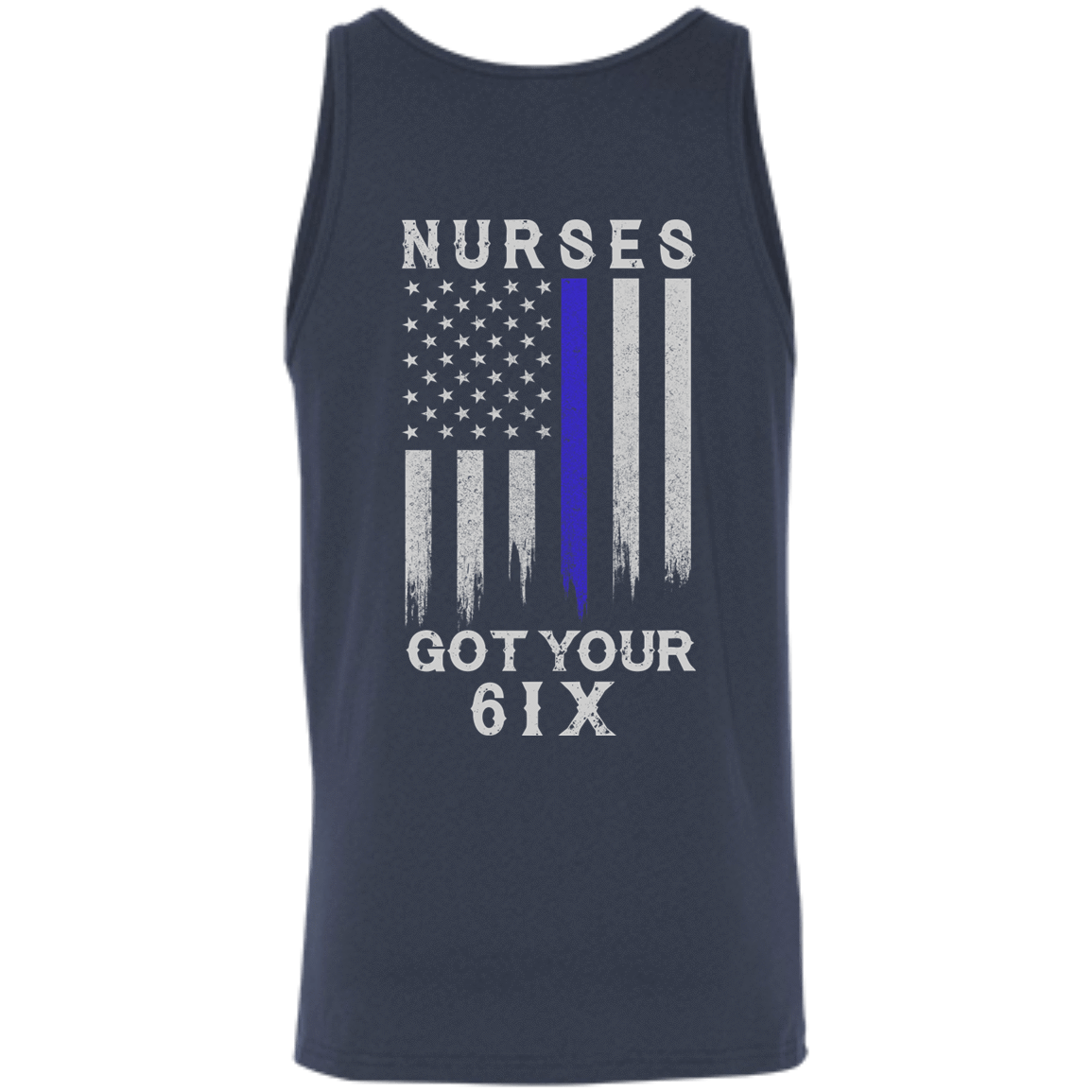 Nurse I Got Your 6-T-Shirt & Hoodie-Unisex Tank-Navy