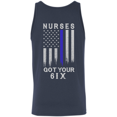 Nurse I Got Your 6-T-Shirt & Hoodie-Unisex Tank-Navy